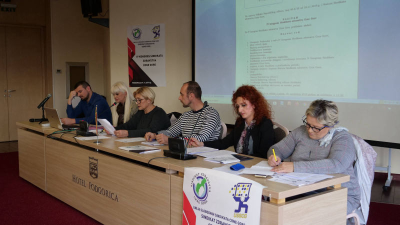 Sindikat zdravstva Crne Gore